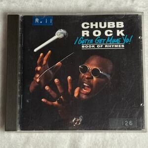 Chubb Rock – I Gotta Get Mine Yo! Book of Rhymes 1992 CD Golden Age Hip Hop Rap